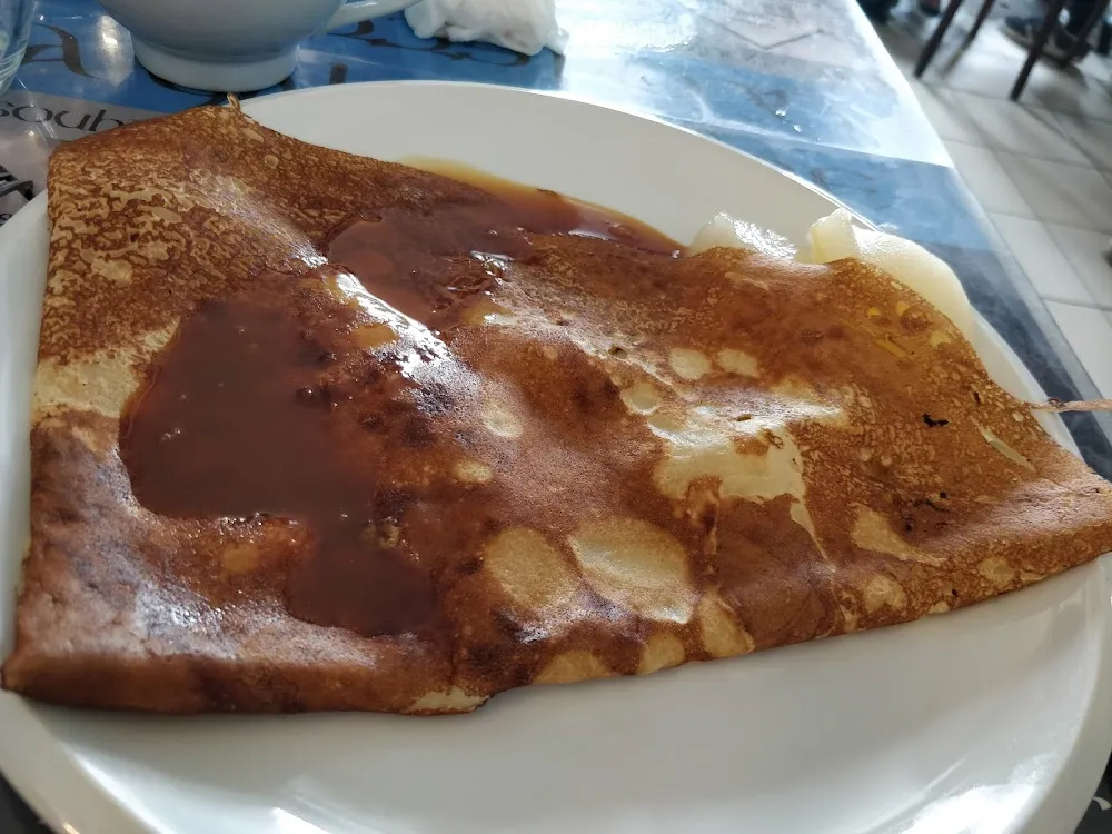 Crêpe Poires Et Caramel Beurre Salé